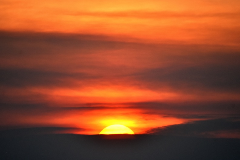 Abendrot bei Prince George